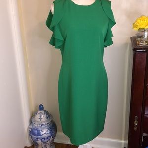 💚Preston & York // flutter sleeve dress